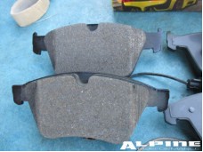 NEW! GT GTC Flying Spur TEXTAR front brake pads